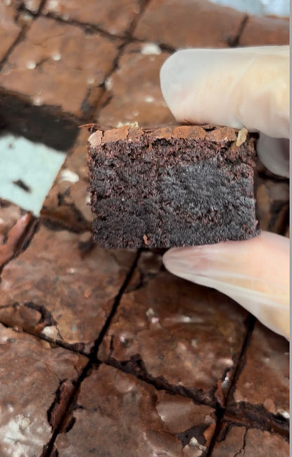 Today's Bake — Classic Fudgy Brownie Cubes